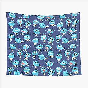 Gumball Pixel Art - Pattern Tapestry