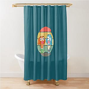 Gumball and Darwin The amazing world of Gumball Shower Curtain