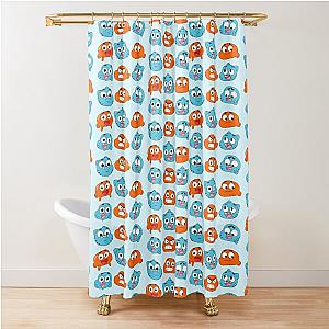 The amazing world of Gumball™, Gumball & Darwin faces features Shower Curtain