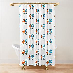 Gumball and Darwin, What the what Shower Curtain