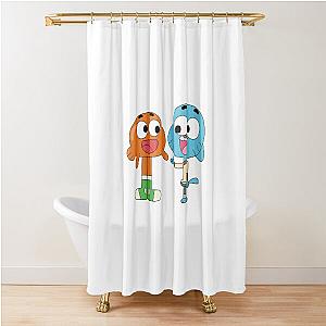 Gumball and Darwin Shower Curtain