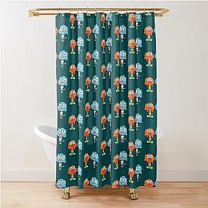 The amazing world of Gumball™  Gumball and Darwin Shower Curtain