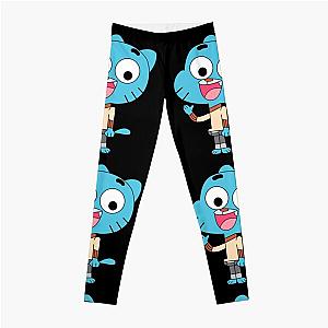 Gumball greets his fans Leggings