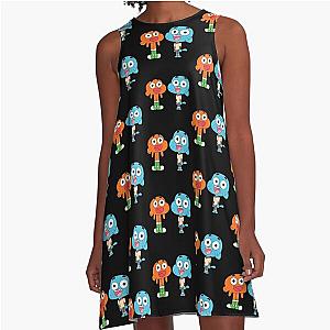 The amazing world of Gumball™  Gumball and Darwin A-Line Dress