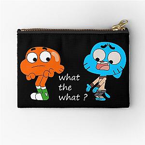 The amazing world of Gumball, Gumball and Darwin, What the what  Zipper Pouch