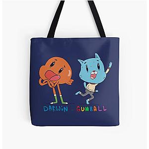 Darwin -n- Gumball All Over Print Tote Bag