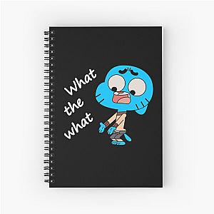 The amazing world of Gumball, What the what  Spiral Notebook