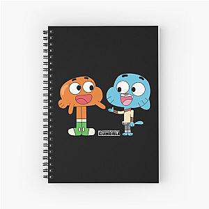 Gumball and Darwin Spiral Notebook