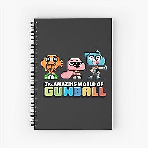 The Amazing World of Gumball 8-Bit RPG Video Game Spiral Notebook