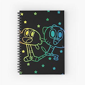 rainbow AMAZING WORLD OF GUMBALL Spiral Notebook