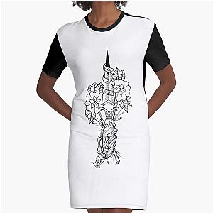 The Amity Affliction Dagger Graphic T-Shirt Dress