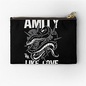 THE AMITY AFFLICTION BAND Zipper Pouch