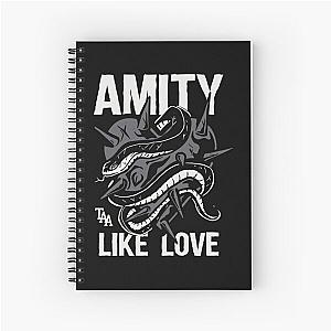 THE AMITY AFFLICTION BAND Spiral Notebook