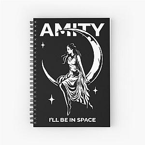 The Amity Affliction Merch Be In Space Spiral Notebook