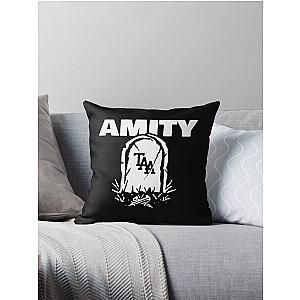 THE AMITY AFFLICTION BAND Throw Pillow