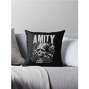 THE AMITY AFFLICTION BAND Throw Pillow