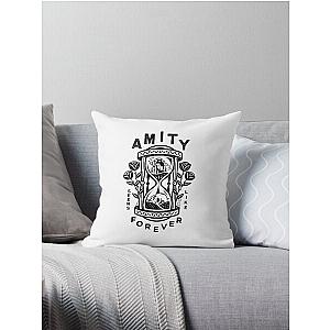 THE AMITY AFFLICTION BAND Throw Pillow