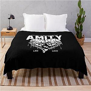 THE AMITY AFFLICTION BAND Throw Blanket