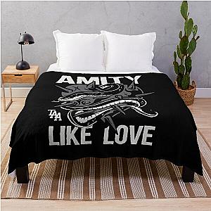 THE AMITY AFFLICTION BAND Throw Blanket