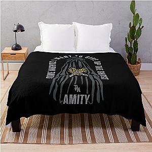 THE AMITY AFFLICTION BAND Throw Blanket