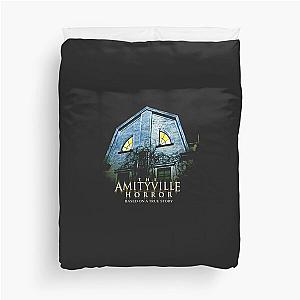 The Amityville Horror v4 T Shirt Black Movie Poster Duvet Cover