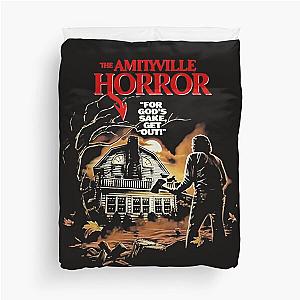 the amityville horror classic movie  Duvet Cover