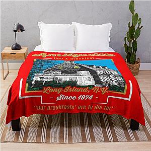 Amityville Bed & Breakfast Throw Blanket