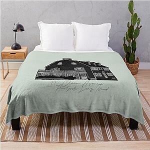 Amityville Horror House 112 Ocean Avenue Throw Blanket