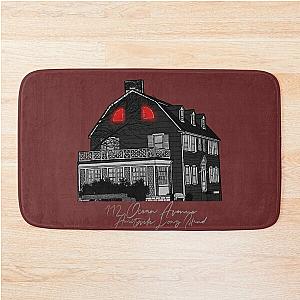 Scary Amityville Horror House Eyes Bath Mat