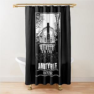 Dark Heaven Amityville Horror Haunted House Shower Curtain