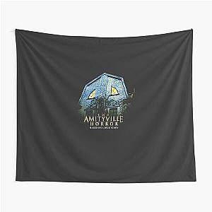 The Amityville Horror v4 T Shirt Black Movie Poster Tapestry