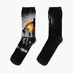 112 - Ocean Avenue - NY - Amityville House Socks