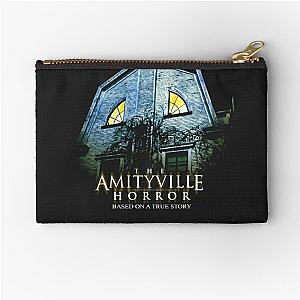 The Amityville Horror v4 T Shirt Black Movie Poster Zipper Pouch