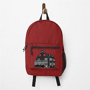 Scary Amityville Horror House Eyes Backpack