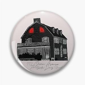 Scary Amityville Horror House Eyes Pin