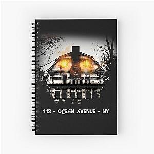 112 - Ocean Avenue - NY - Amityville House Spiral Notebook