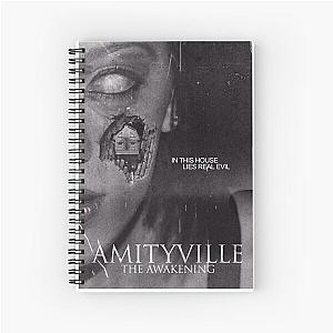 Amityville The Awakening Horror Movie   Vintage 70s Spiral Notebook