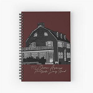 Amityville Horror House 112 Ocean Avenue Spiral Notebook