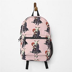 Mahoutsukai no Yome - The Ancient Magus Bride Hatori Chise & Elias Ainsworth Chibi Anime Fanart Backpack