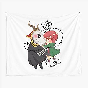 Retro Vintage The Ancient Magus Bride Elias And Chise Music Vintage Tapestry
