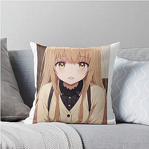 Mahiru Shiina The Angel Next Door Spoils Me Rotten Fanart Throw Pillow