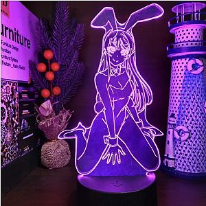 WAIFU MAI SAKURAJIMA LED ANIME LAMP (RASCAL DOES NOT DREAM OF A BUNNY GIRL SENPAI) Otaku0705