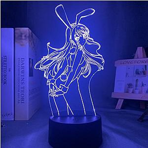 BUNNY GIRL LED ANIME LAMP (RASCAL DOES NOT DREAM OF A BUNNY GIRL SENPAI) Otaku0705