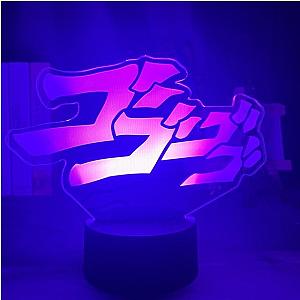 Jojo's Bizarre Adventure Lamp - JOJO LOGO Led Anime Lamp OTAKU0705