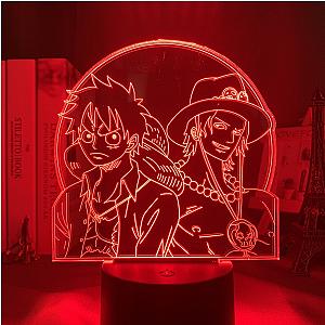 One Piece Lamp - LUFFY And ACE Led Anime Lamp OTAKU0705