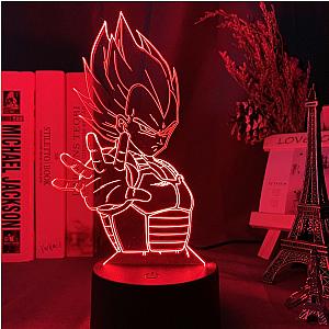 Dragon Ball Lamp - VEGETA STANCE Led Anime Lamp OTAKU0705