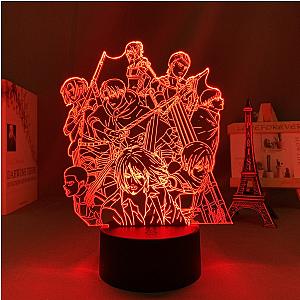 Attack on Titan Lamp - AOT S4 Led Anime Lamp  OTAKU0705