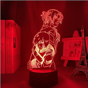 Attack on Titan Lamp - ANNIE X MIKASA Led Anime Lamp  OTAKU0705