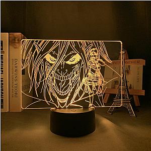 Attack on Titan Lamp - EREN x TITAN Form Led Anime Lamp OTAKU0705