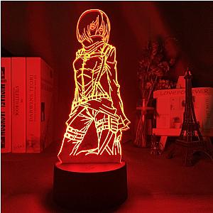 Attack on Titan Lamp - MIKASA ACKERMAN Led Anime Lamp  OTAKU0705